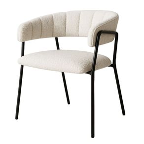 Cadeira Marau Boucle Branco